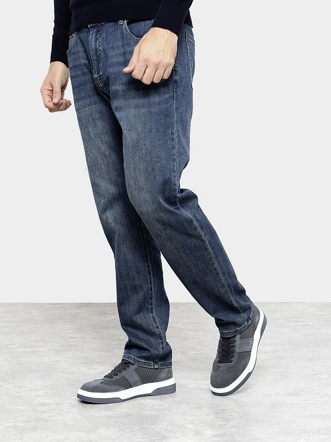 Кеды мужские демисезонные, цвет серый, текстиль/натуральный спилок M1782284-2 | 6