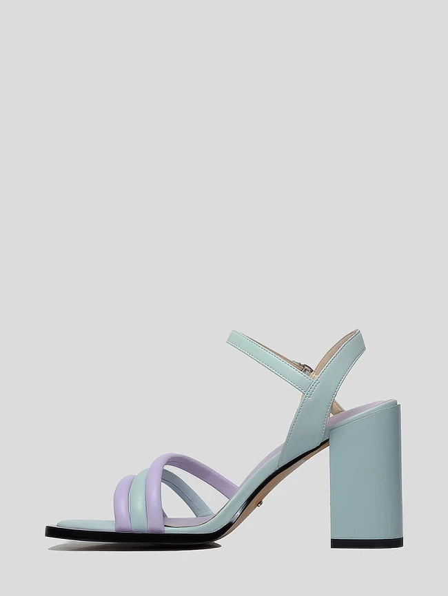 Босоножки 1398250 женские цвет синий, натуральная кожа и полимерные материалы 1398250         | 3