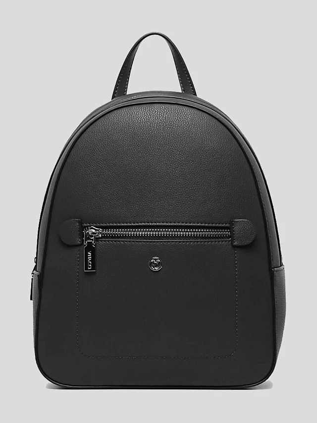 Рюкзаки V2537L-01 женские цвет черный, натуральная кожа V2537L-01       | 1