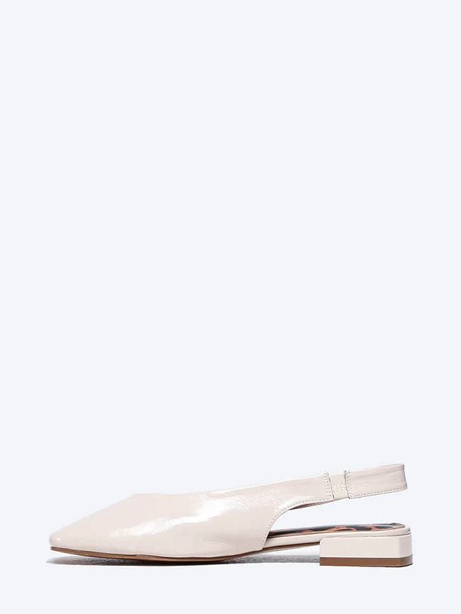 Туфли женские летние, цвет молочный, натуральная кожа и полимерные материалы 1849701 | 3