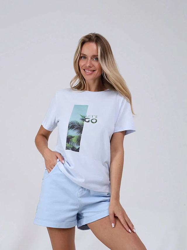 Футболка женская всесезонные EF010-10 | 1