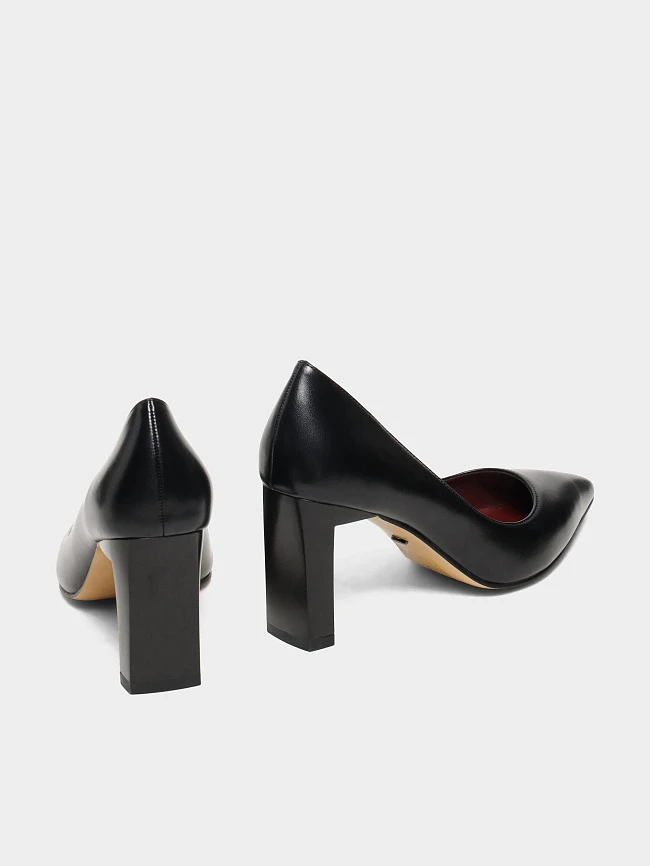 Туфли женские всесезонные, цвет черный, искусственная кожа 6550388 | 3