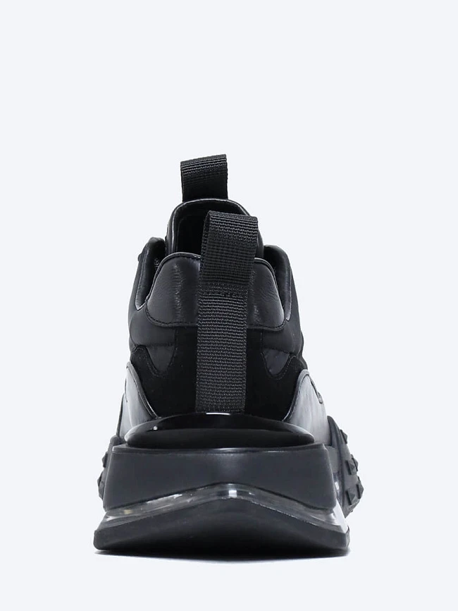 Кроссовки мужские демисезонные, цвет черный, натуральная кожа M1781782 | 5