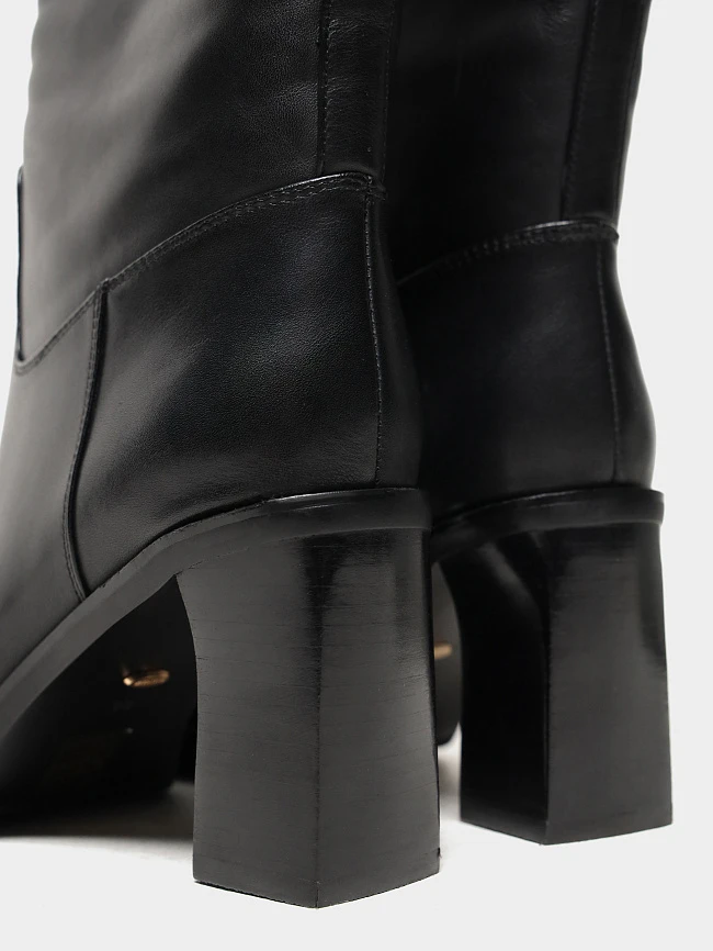 Сапоги женские зимние, цвет черный, натуральная кожа 1494692M | 6