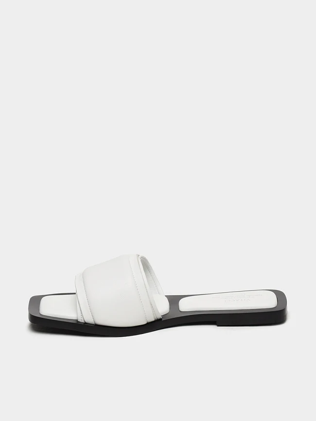 Сабо женские летние, цвет белый, натуральная кожа 1820752 | 6