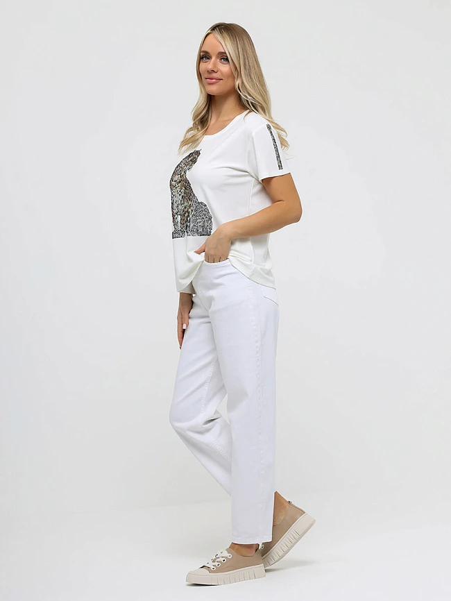 Футболка женская летние KA78942-09 | 4