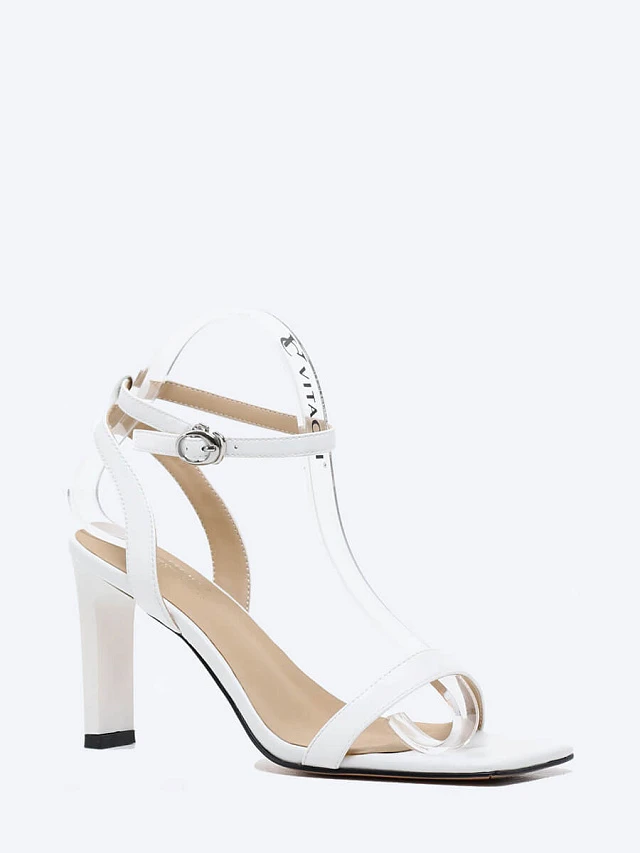 Босоножки женские летние, цвет белый, искусственная кожа/натуральная кожа и полимерные материалы 1848402 | 1