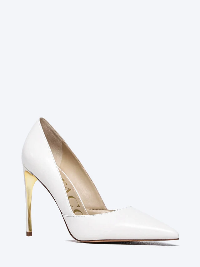 Туфли женские всесезонные, цвет белый, натуральная кожа 1494157 | 1