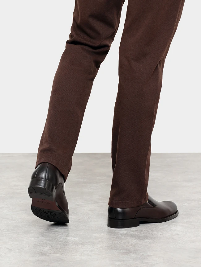 Ботинки мужские демисезонные, цвет коричневый, натуральная кожа M1023029 | 8