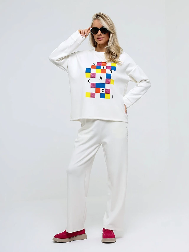 Комплект (джемпер+брюки) женские демисезон; лето; MI2079-09 | 1