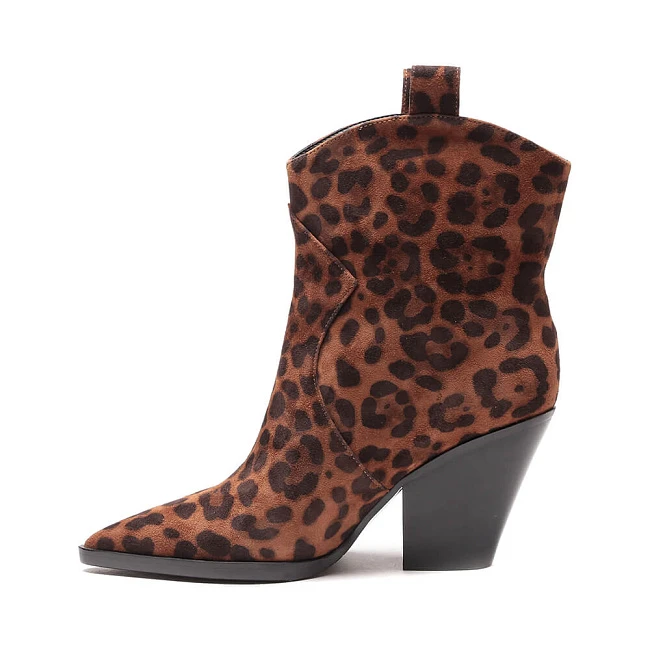 Полусапоги 149671 женские цвет мультиколор, натуральный велюр 149671          | 4