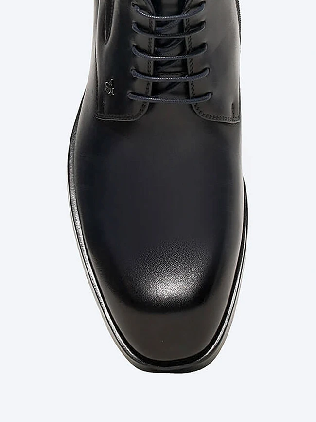 Ботинки мужские демисезонные, цвет синий, натуральная кожа M1022994 | 4