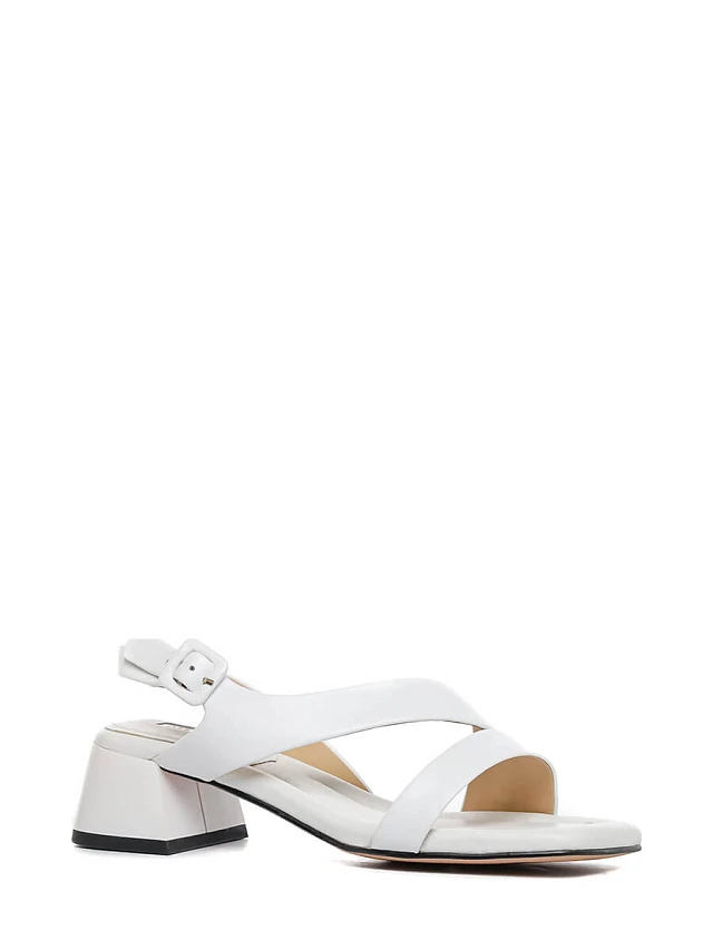 Босоножки 1851814 женские цвет белый, натуральная кожа 1851814         | 1