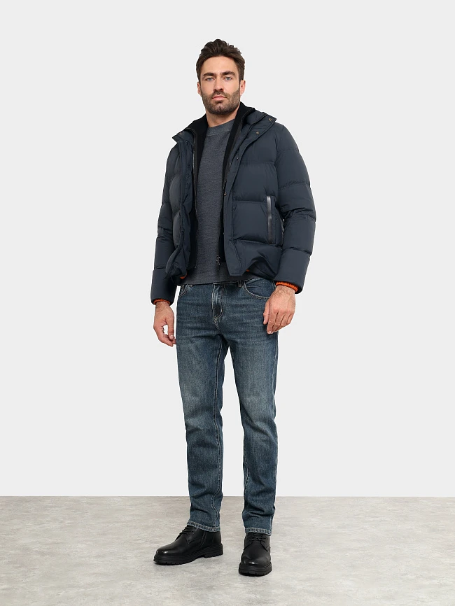 Ботинки мужские зимние, цвет черный, натуральная кожа M24VC070M | 12