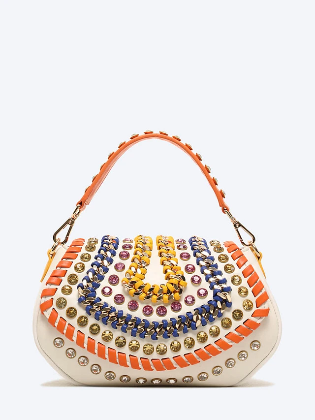 Сумки LC087-09 женскии цвет молочный, искусственная кожа LC087-09 | 1