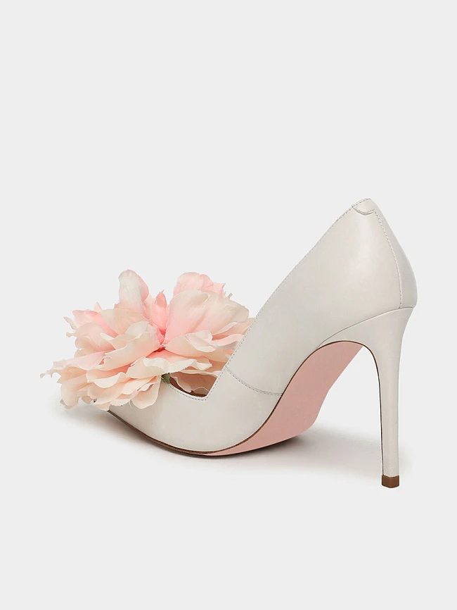 Туфли женские всесезонные, цвет белый, натуральная кожа 1494936F | 3