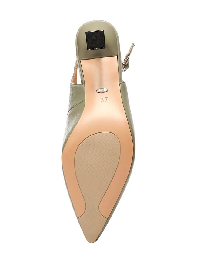 Босоножки 1845509 женские цвет салатовый, натуральная кожа 1845509         | 6