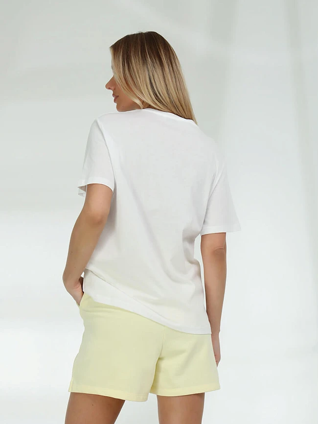 Костюм спортивный (футболка+шорты) женские всесезонные TEset03-27 | 7