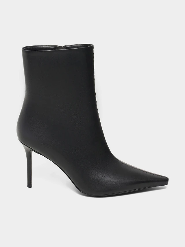 Полусапоги женские всесезонные, цвет черный, натуральная кожа 1494510 | 1