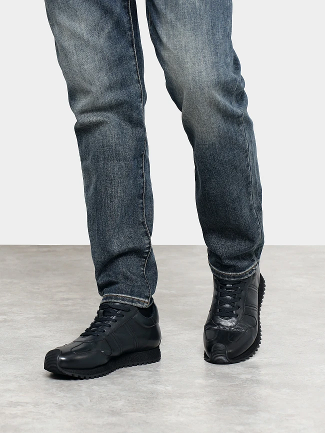 Кроссовки мужские демисезонные, цвет синий, натуральная кожа M1782591 | 7