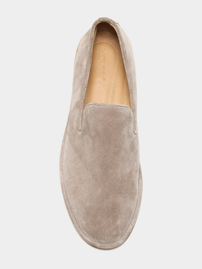 Туфли мужские демисезон; лето;, цвет серый, натуральный спилок M254442 | 7