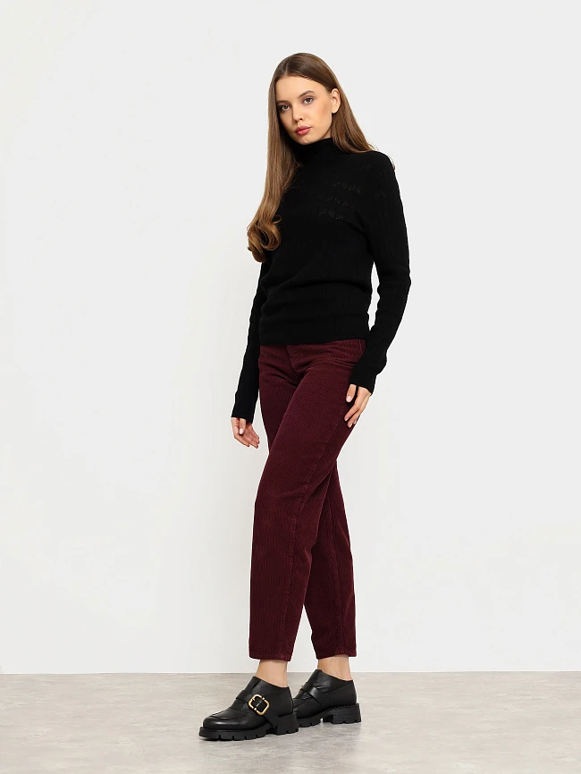 Полуботинки женские всесезонные, цвет черный, натуральная кожа 1731213 | 8