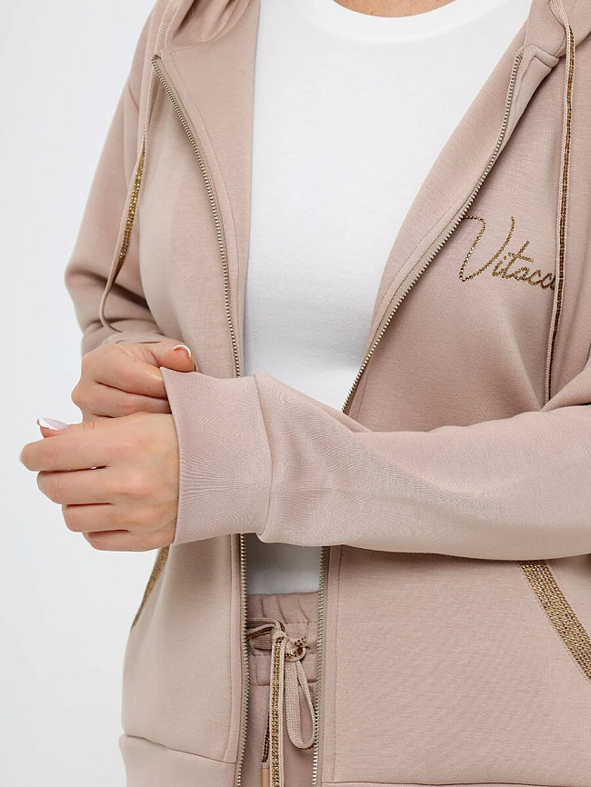 Комплект (толстовка+брюки) женские демисезонные KA17598-08 | 10