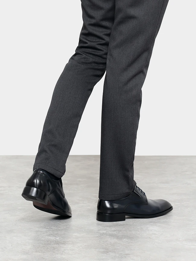 Полуботинки мужские всесезонные, цвет синий, натуральная кожа M1022946 | 8