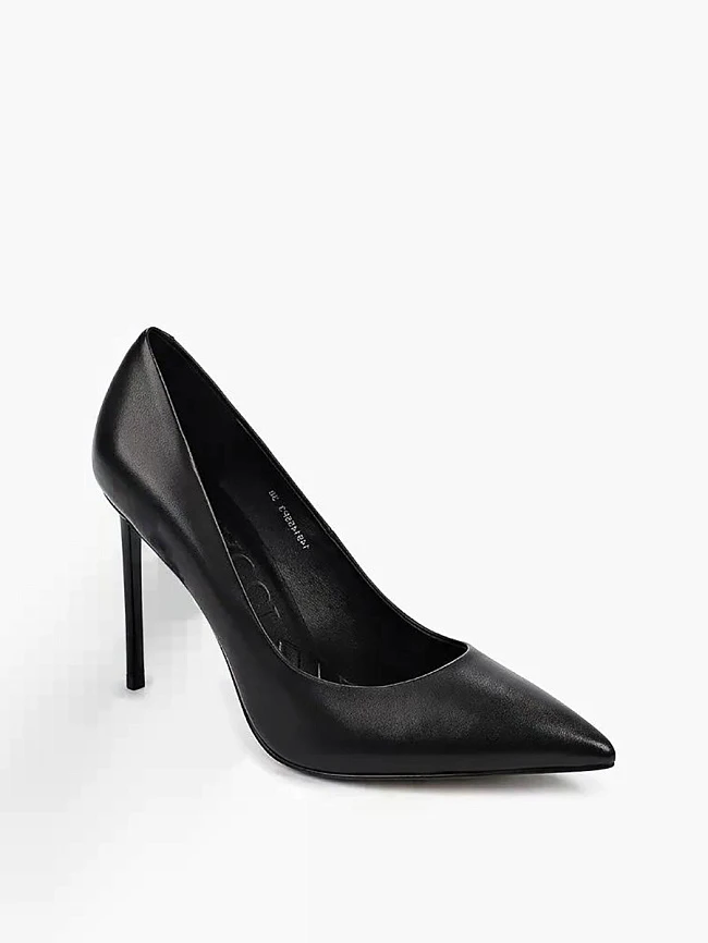 Туфли женские всесезонные, цвет черный, натуральная кожа 1491455P3 | 1