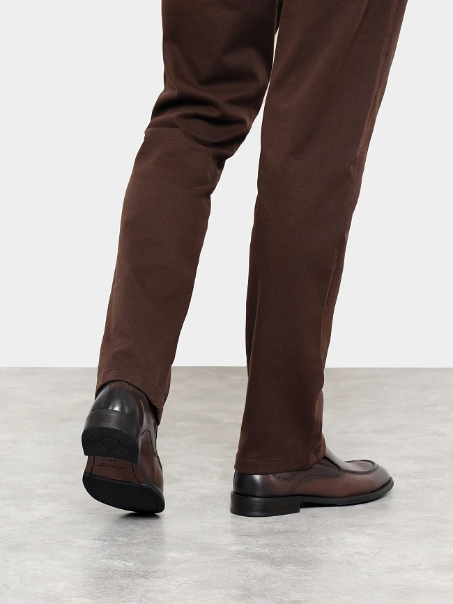 Туфли мужские всесезонные, цвет коричневый, натуральная кожа M1782511 | 8