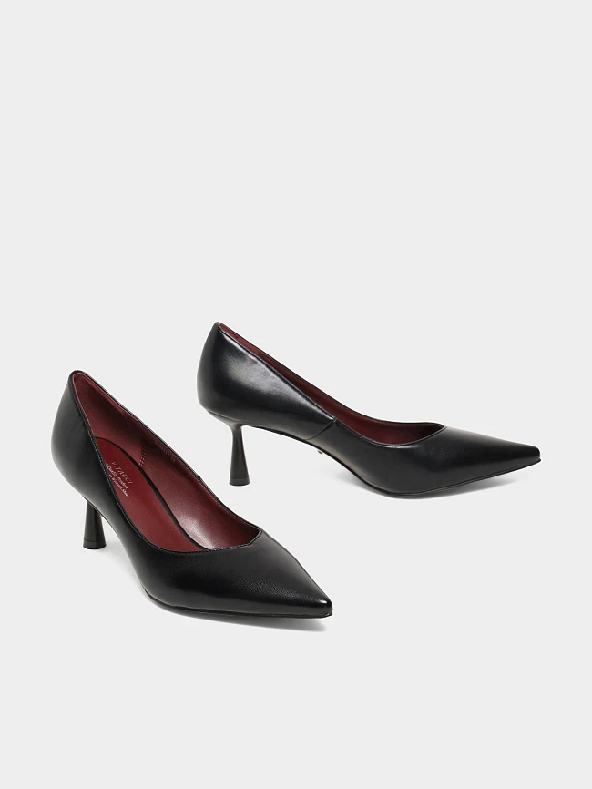 Туфли женские всесезонные, цвет черный, искусственная кожа 6550331 | 2