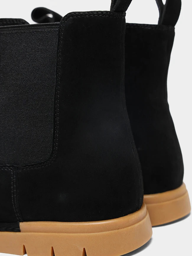 Ботинки женские демисезонные, цвет черный, натуральный велюр 1821560 | 5