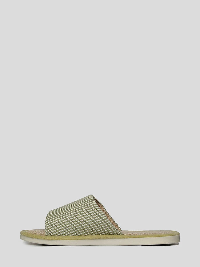 Тапочки домашние SLIP821-19 женские цвет салатовый, текстиль SLIP821-19      | 3