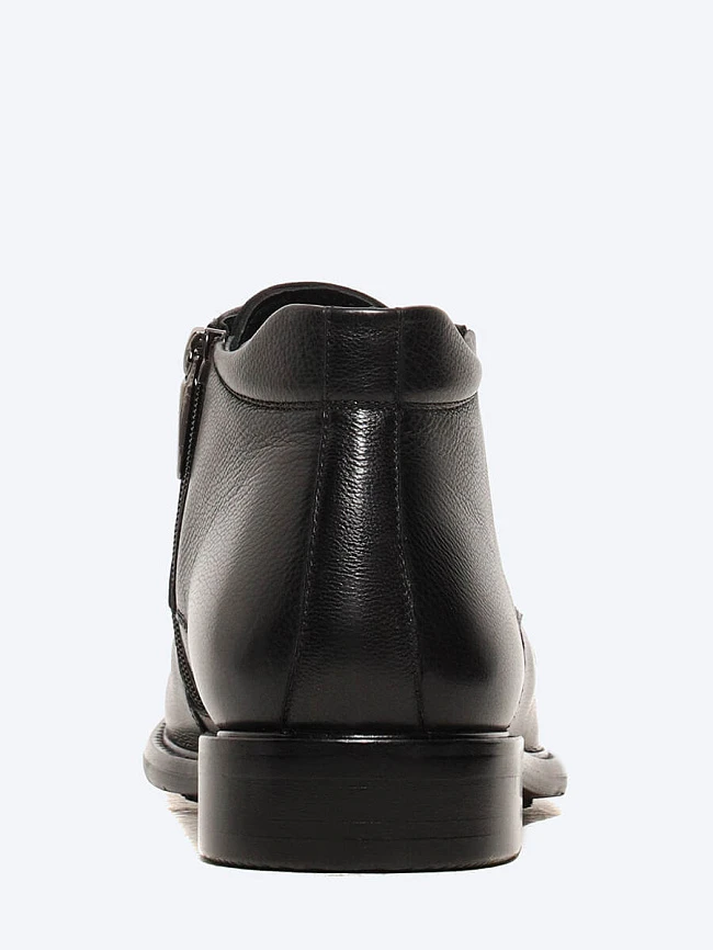 Ботинки мужские демисезонные, цвет черный, натуральная кожа M1022984 | 5