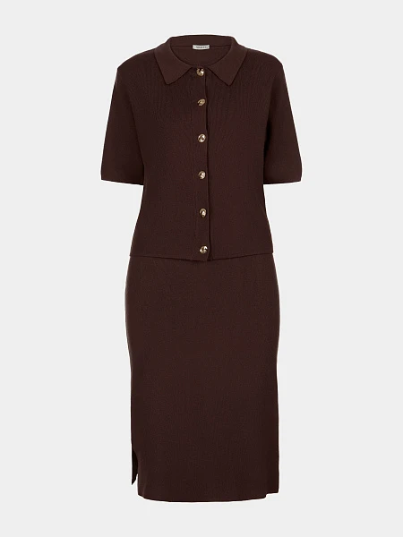 Комплект (платье+джемпер) YAN027-04 YAN027-04 | 1