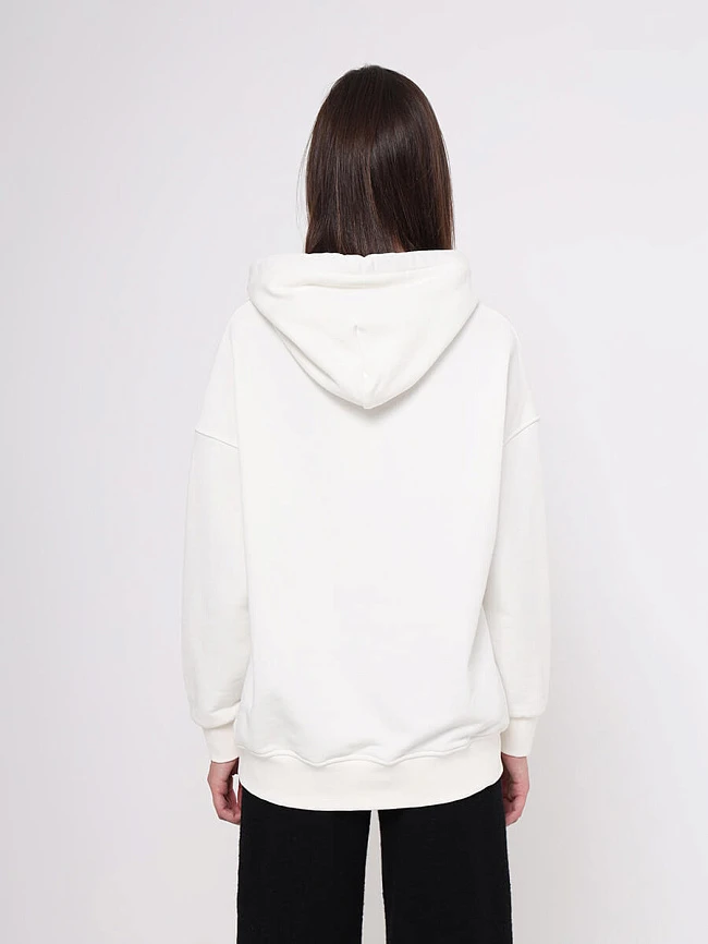 Свитшот с капюшоном женские осень-зима EF12-0048-02 | 5