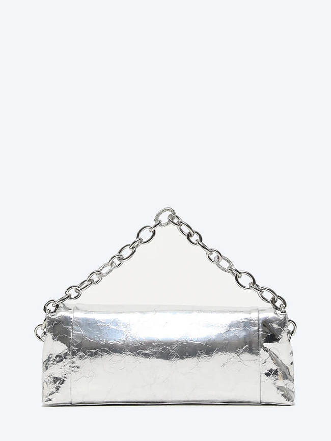 Сумки TA1611-29 женскии цвет серебряный, натуральная кожа TA1611-29 | 3