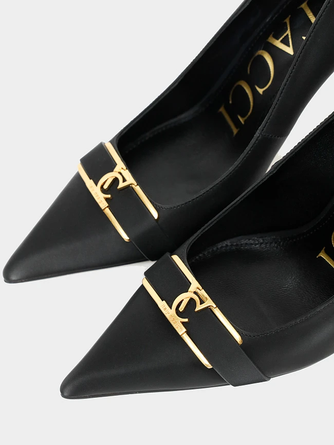 Туфли женские всесезонные, цвет черный, натуральная кожа 1494433 | 6