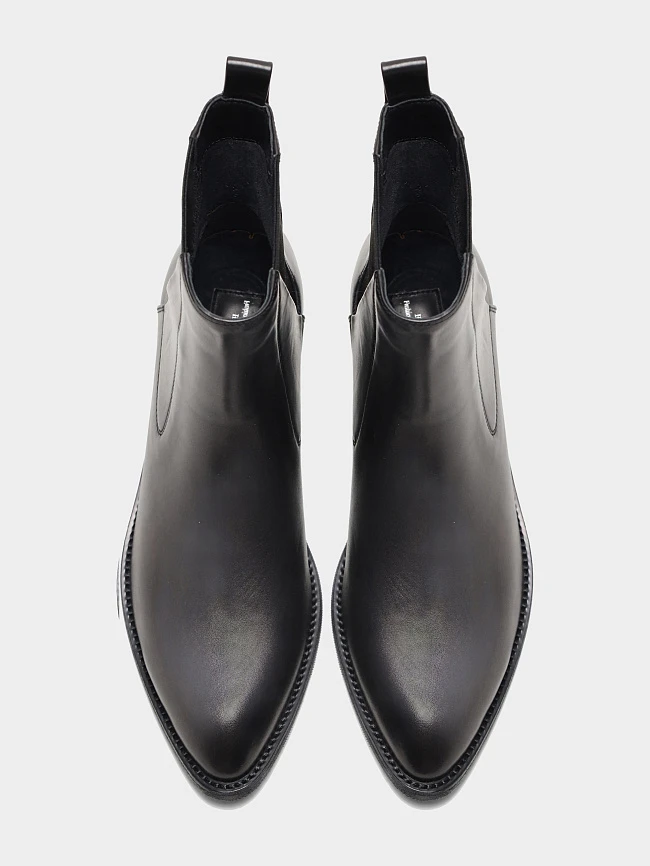 Полусапоги женские демисезонные, цвет черный, натуральная кожа 944268 | 5