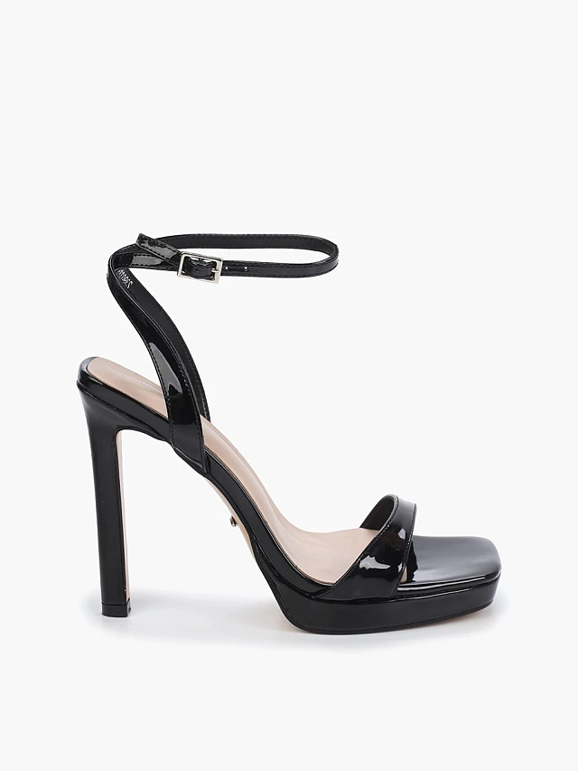 Босоножки женские летние, цвет черный, искусственная кожа 2390333P | 1