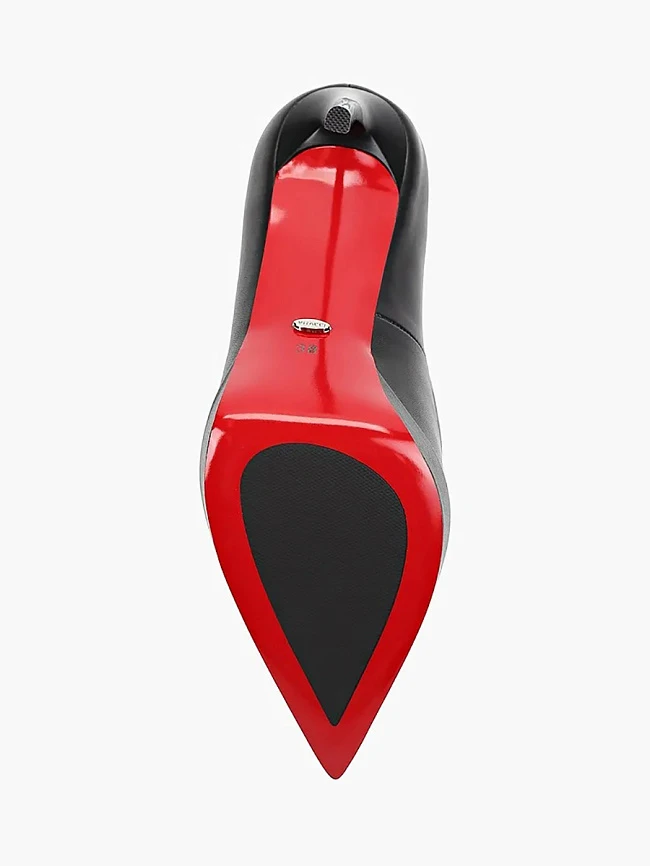 Туфли женские всесезонные, цвет черный, натуральная кожа 496273 | 5