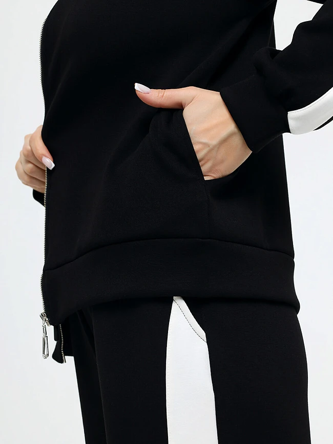 Комплект (толстовка+брюки) женские демисезонные KA17552-01 | 9