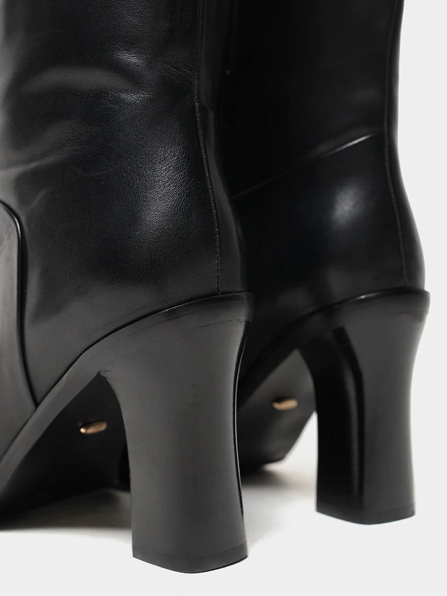 Сапоги женские зимние, цвет черный, натуральная кожа 1494568M | 6