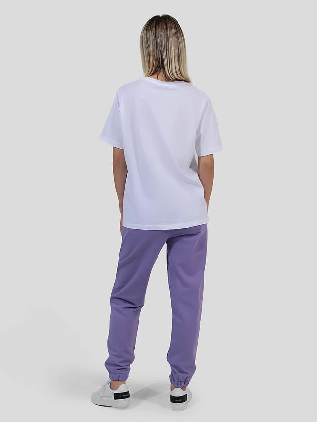 Костюм спортивный (футболка+брюки) женские всесезонные TEset06-17 | 3