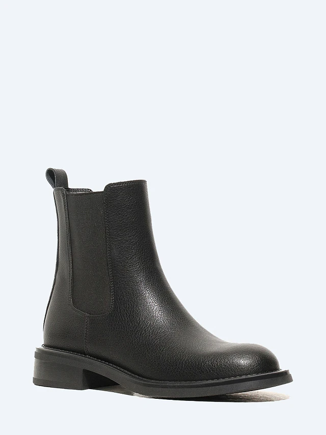 Ботинки женские всесезонные, цвет хаки, натуральная кожа и полимерные материалы 18410035 | 1