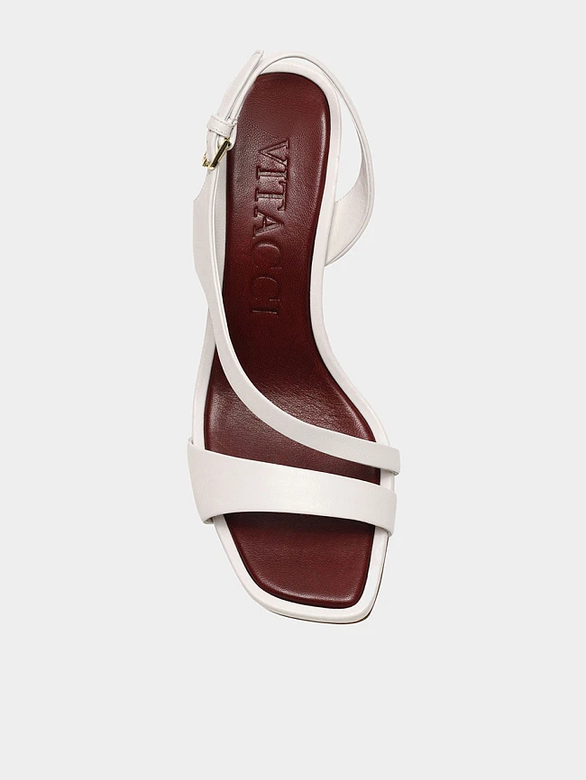 Босоножки женские летние, цвет белый, натуральная кожа 1495082 | 4