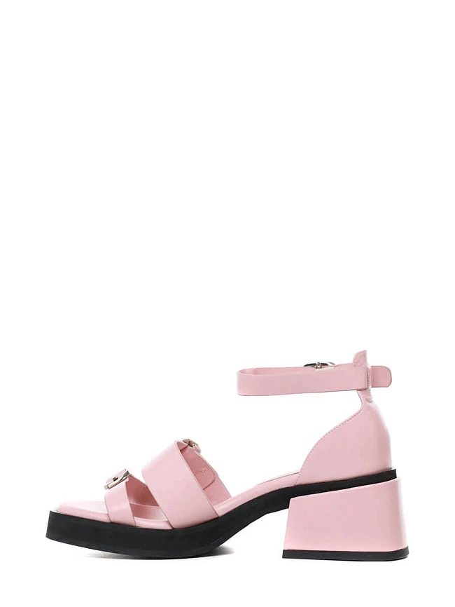 Босоножки 141766 женские цвет розовый, натуральная кожа 141766          | 3