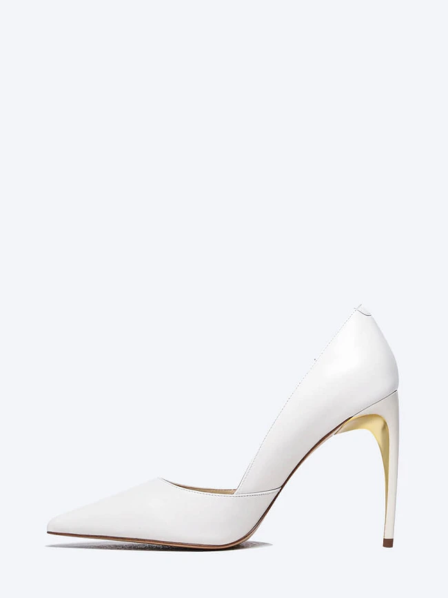 Туфли женские всесезонные, цвет белый, натуральная кожа 1494157 | 3