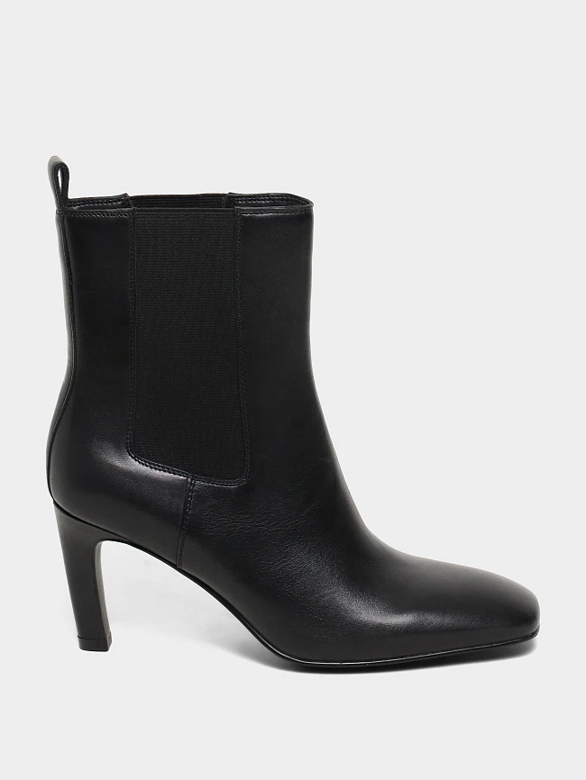 Сапоги женские демисезонные, цвет черный, натуральная кожа 1731100 | 7