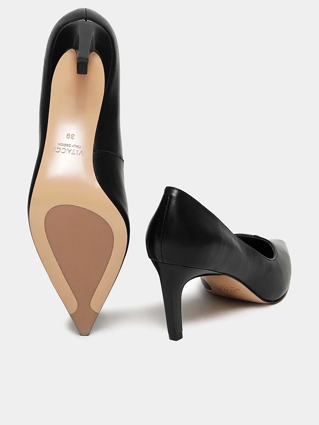 Туфли женские всесезонные, цвет черный, натуральная кожа 1821744 | 4